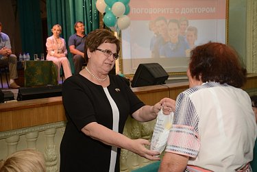 Ольга Хромушина: «Акция «Поговорите с доктором» интересна населению, значит ее стоит продолжать» 